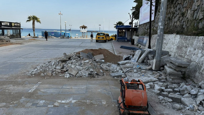 Sezon başlıyor ama işte Didim Altınkum'un hali!