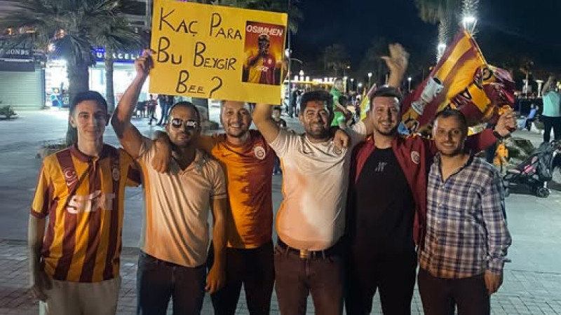 Didim'de coşkunun adı; Şampiyon Galatasaray