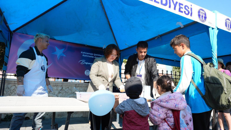 DİDİM’DE ŞEHİTLERİMİZ İÇİN LOKMA HAYRI DÜZENLENDİ