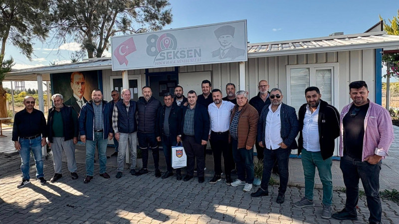 Didim Şoförler Odası Başkanı Barış Şam’a üyelerden tam destek