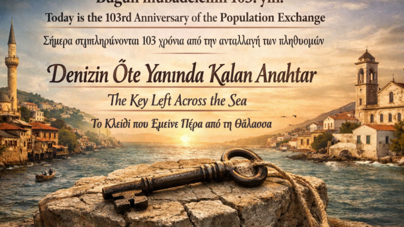 Bugün mübadelenin 103. yılı. Denizin Öte Yanında Kalan Anahtar  