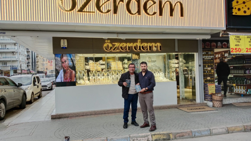 Didim’in Işığı, Özerdem Kuyumculuk'un Vitrininde...