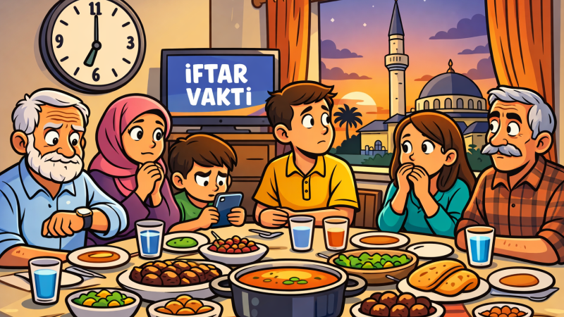 Çamlık Mahallesi Esentepe Camii'nin minaresinden tık yok