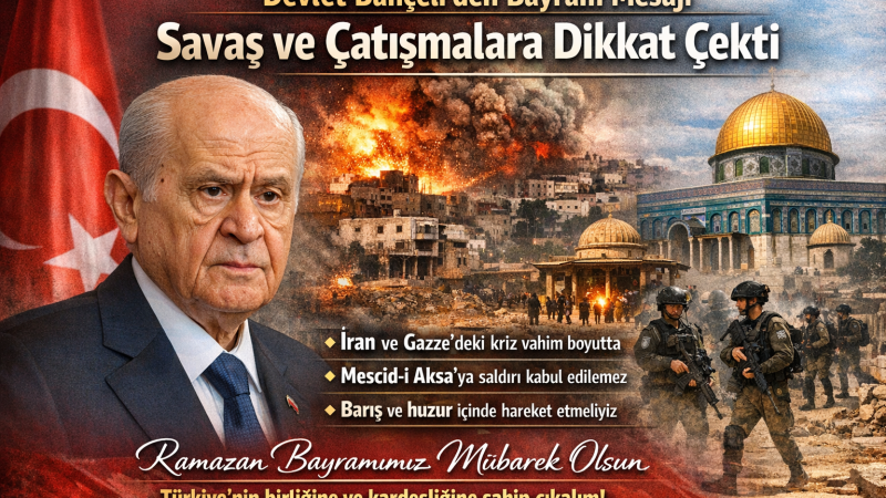 Bahçeli'den bayram mesajı... Vakit barış, huzur ve kardeşlik vakti