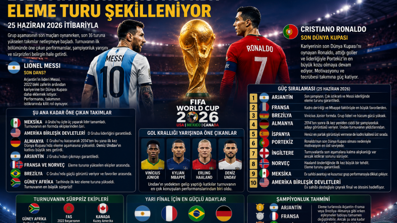 2026 FIFA Dünya Kupası'nda Eleme Turu Şekilleniyor