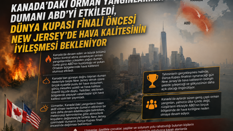 Orman yangınları Dünya Kupası finalini etkileyecek mi