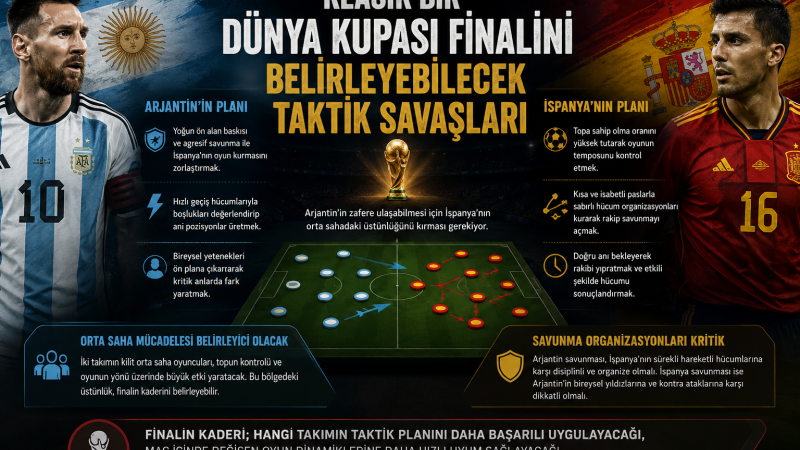 Klasik Bir Dünya Kupası Finalini Belirleyebilecek Taktik Savaşları