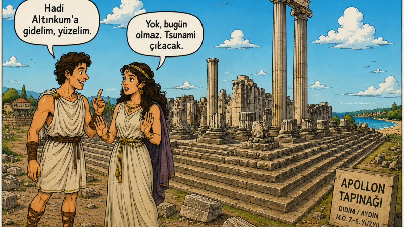 Didim yalnızca tarihin değil aşkın da hiç eskimediği kenttir