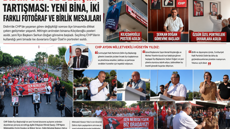 Yeni Bina, İki Farklı Fotoğraf ve Birlik Mesajları