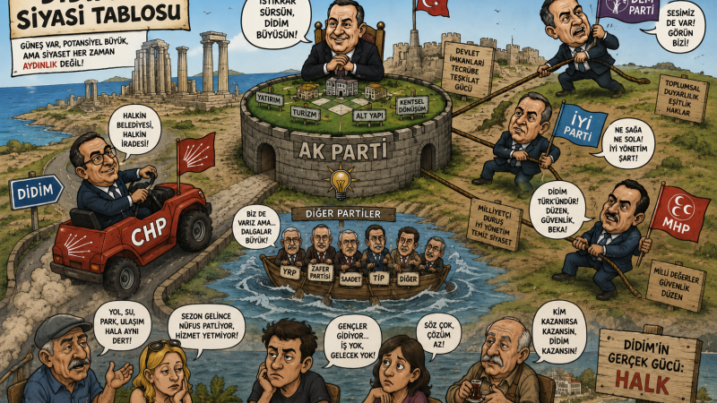 Didim'in Siyasi Panoraması: İpler Çekiliyor, Halk Bekliyor