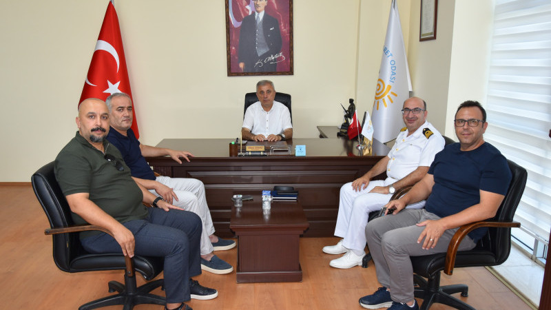 Erkut Arslan'dan Didim Ticaret Odası'na Veda Ziyareti