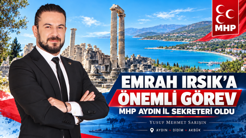 EMRAH IRSIK'A ÖNEMLİ GÖREV - YUSUF MEHMET SARIŞIN