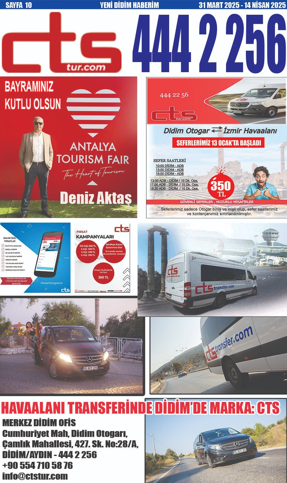 Yeni Didim Haberim 30 Mart 2025 Ramazan Bayramı Özel Sayısı Çıktı