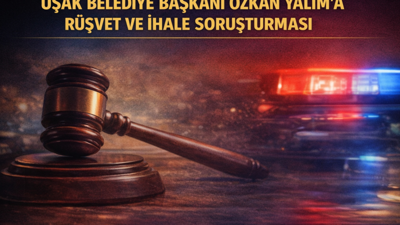 Gözaltı: Uşak Belediye Başkanı Özkan Yalım'a adli süreç başlatıldı
