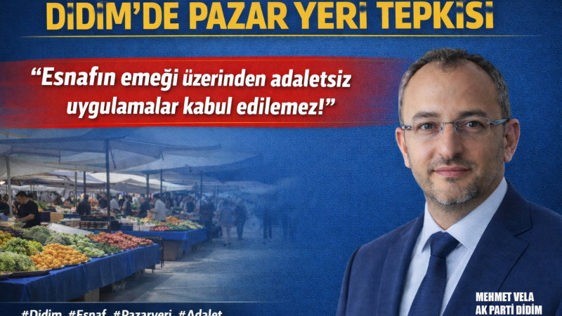 Didim’de Pazaryeri Krizi: Esnaf İptallere Tepkili