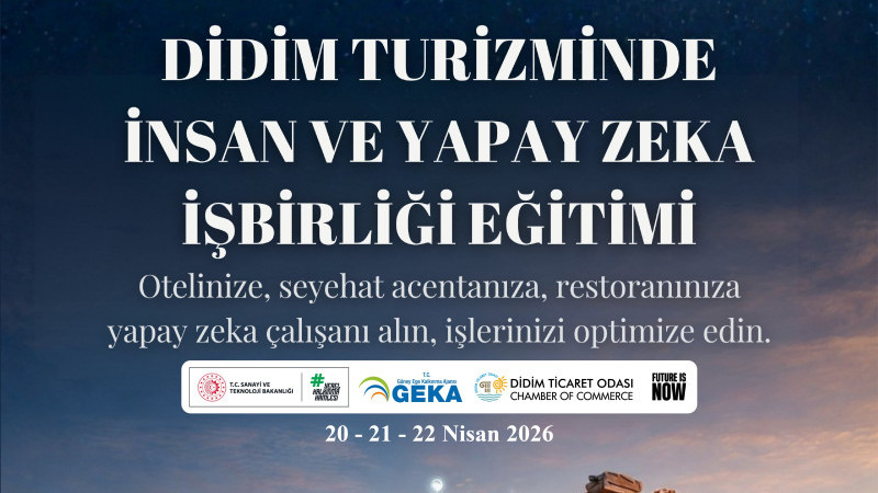 Didim’de 'Turizmde Yapay Zeka Eğitimi' Başlıyor