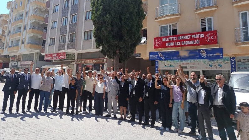 MHP Didim İlçe Teşkilatı’nda Bayramlaşma Coşkusu