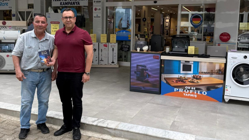 Didim'de iş insanı Serhat Cengiz'e anlamlı ziyaret